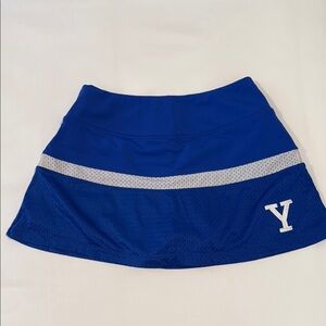Blue Athletic Skirt with Yale Logo